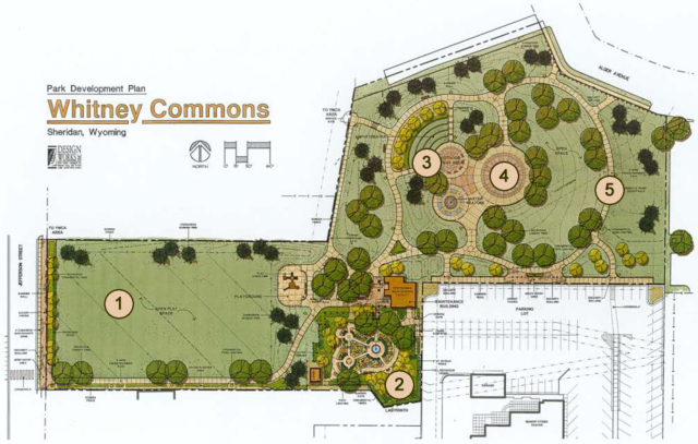 Whitney Commons map