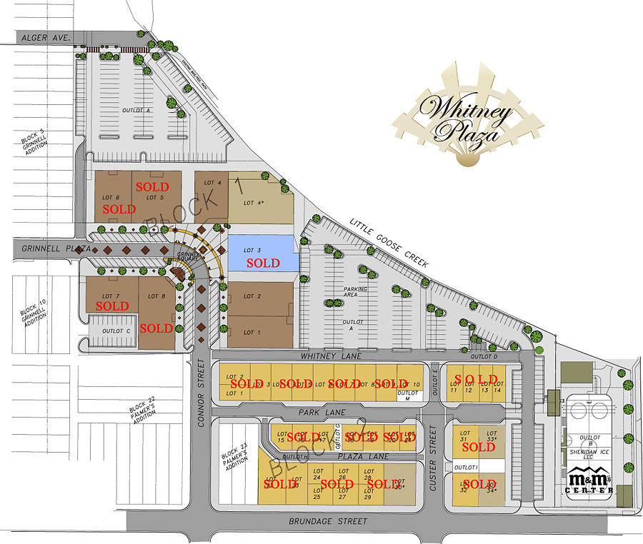 Whitney Plaza Map